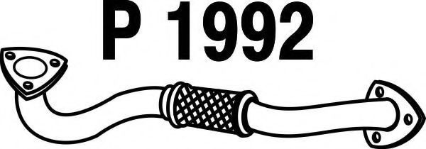 Труба выхлопного газа FENNO P1992