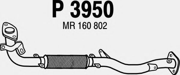 Труба выхлопного газа FENNO P3950
