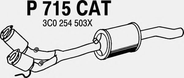 Катализатор FENNO P715CAT