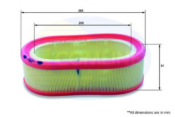 Воздушный фильтр COMLINE EAF411
