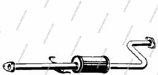 Система выпуска ОГ NPS H430A05