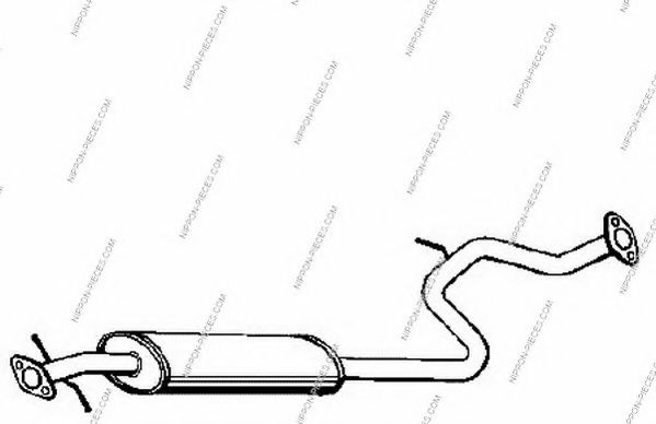 Система выпуска ОГ NPS H430I52