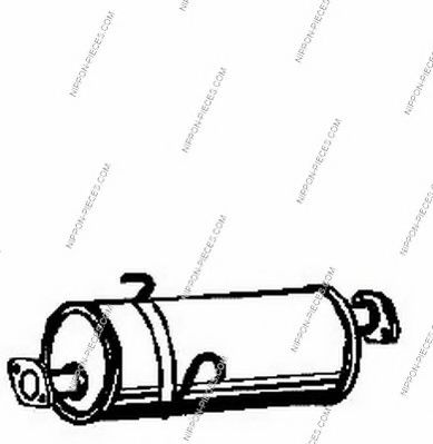 Система выпуска ОГ NPS M430A41