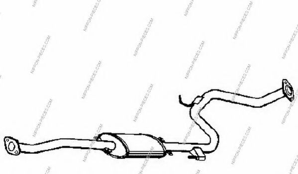Система выпуска ОГ NPS M430A94