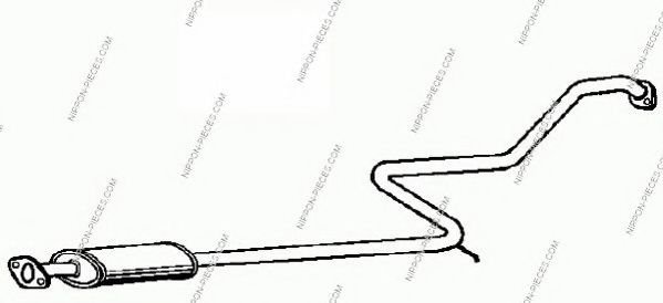 Система выпуска ОГ NPS N430N135