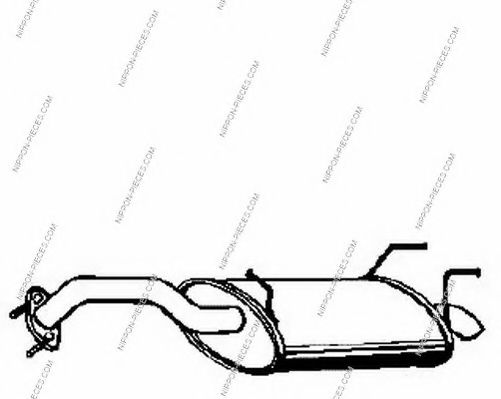 Система выпуска ОГ NPS N430N217
