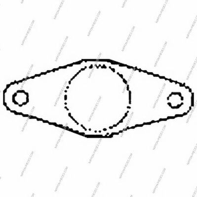 Уплотнительное кольцо, труба выхлопного газа NPS M433A11