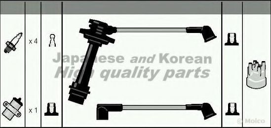 Комплект проводов зажигания FACET 47021