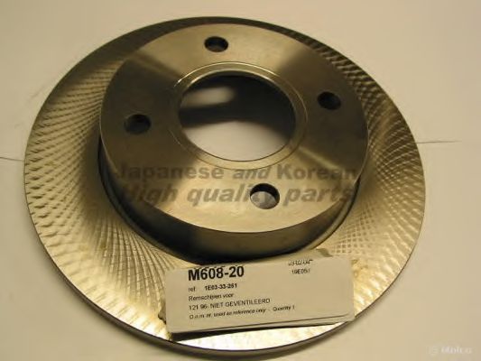 Тормозной диск ASHUKI M608-20