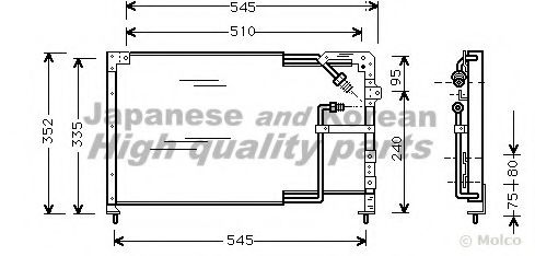 Конденсатор, кондиционер ASHUKI M981-03