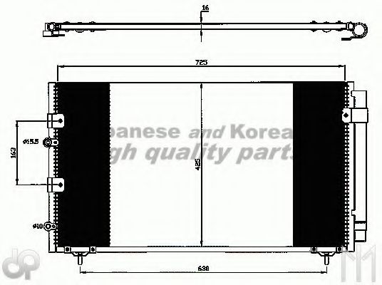 Конденсатор, кондиционер ASHUKI T557-90