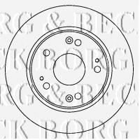 Тормозной диск BORG & BECK BBD4520