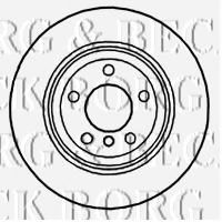 Тормозной диск BORG & BECK BBD4726