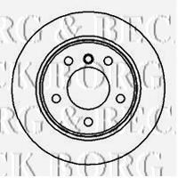 Тормозной диск BORG & BECK BBD5076