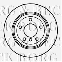 Тормозной диск BORG & BECK BBD5144