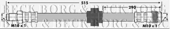 Тормозной шланг BORG & BECK BBH6839