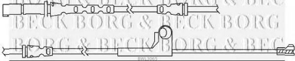 Сигнализатор, износ тормозных колодок BORG & BECK BWL3065