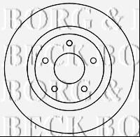 Тормозной диск BORG & BECK BBD5261