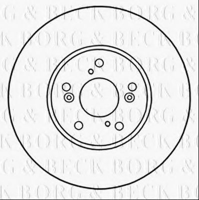 Тормозной диск BORG & BECK BBD5311