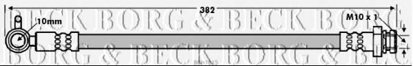 Тормозной шланг BORG & BECK BBH7815