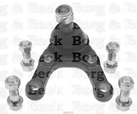 Несущий / направляющий шарнир BORG & BECK BBJ5123