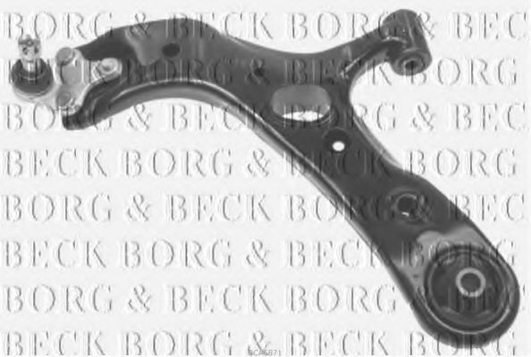 Рычаг независимой подвески колеса, подвеска колеса BORG & BECK BCA6871