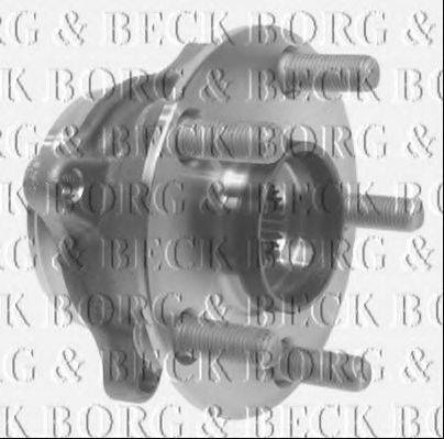 Комплект подшипника ступицы колеса BORG & BECK BWK1158