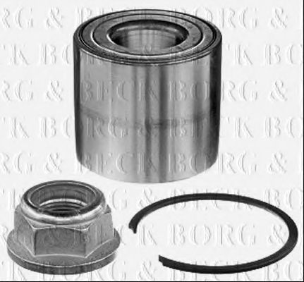 Комплект подшипника ступицы колеса BORG & BECK BWK1368