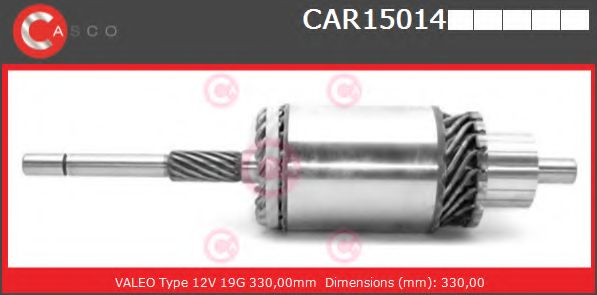 Якорь, стартер CASCO CAR15014PS