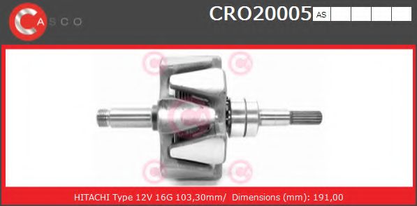 Ротор, генератор CASCO CRO20005AS
