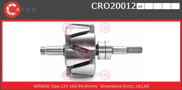 Ротор, генератор CASCO CRO20012AS