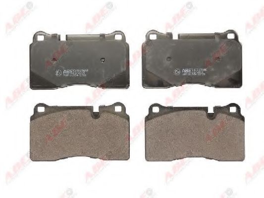 Комплект тормозных колодок, дисковый тормоз ABE C1I013ABE