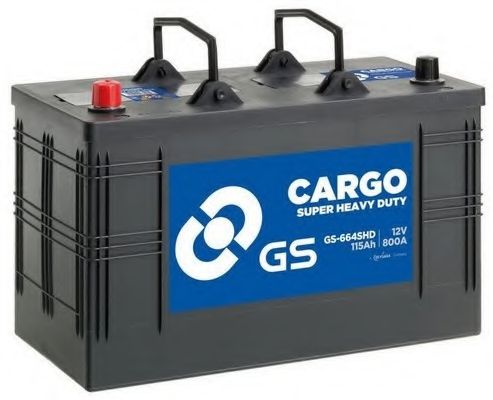 Стартерная аккумуляторная батарея GS GS-664SHD