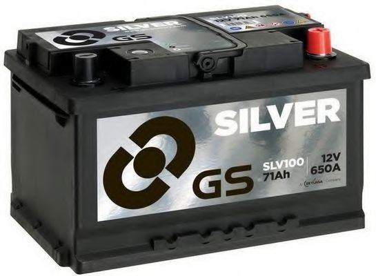 Стартерная аккумуляторная батарея GS SLV100