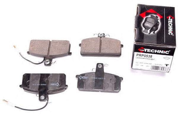 Комплект тормозных колодок, дисковый тормоз PROTECHNIC PRP0538
