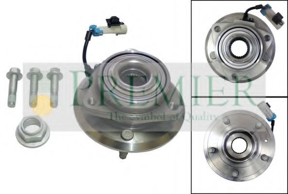Комплект подшипника ступицы колеса BRT Bearings PWK1817