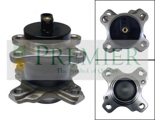 Комплект подшипника ступицы колеса BRT Bearings PWK2045