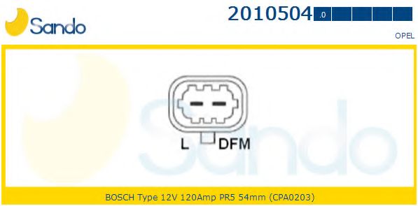 Генератор SANDO 2010504.0