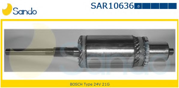 Якорь, стартер SANDO SAR10636.0