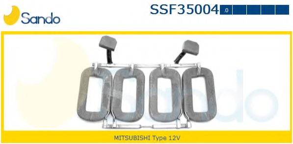 Обмотка возбуждения, стартер SANDO SSF35004.0