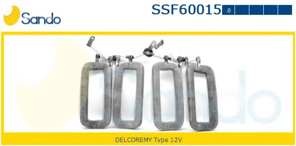 Обмотка возбуждения, стартер SANDO SSF60015.0