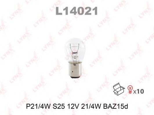 Лампа накаливания LYNXauto L14021