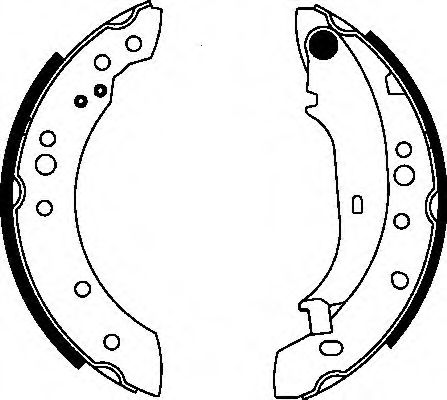 Комплект тормозных колодок HELLA PAGID 8DB 355 000-371