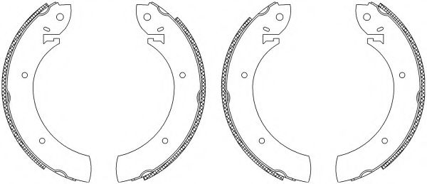 Комплект тормозных колодок HELLA PAGID 8DB 355 003-251