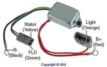 Регулятор генератора WAIglobal D7011