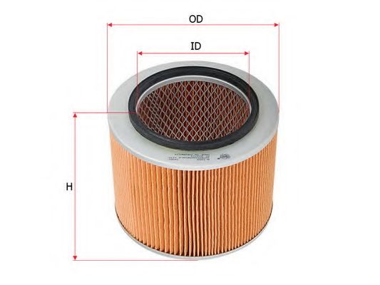 Воздушный фильтр SAKURA  Automotive A1002