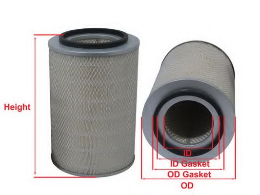 Воздушный фильтр SAKURA  Automotive A1311