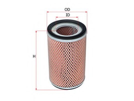 Воздушный фильтр SAKURA  Automotive A-1747