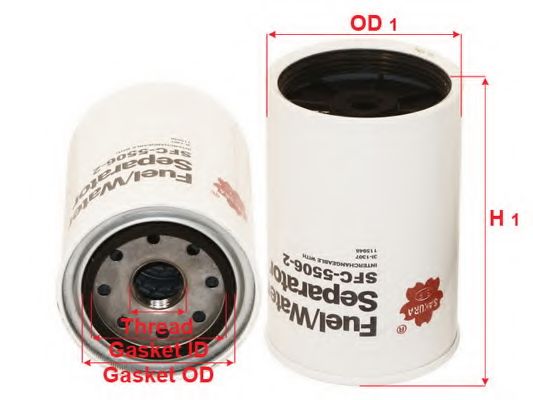 Топливный фильтр CARQUEST 86443