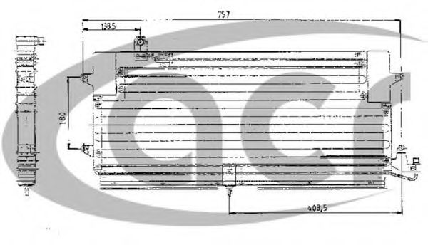 Конденсатор, кондиционер ACR 300047